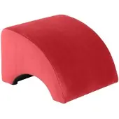 58 aufm Kessel POLSTERHOCKER Kajsa Samtvelours rot | Gr.: onesize