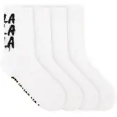 Von Jungfeld Tennissocken Kinder BlaBlaBla Tennis Socken in Weiß | Gr.: 27-30