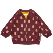 Little green radicals Bio-Baumwoll-Wendejacke in Braun | Gr.: 6-7-jahre