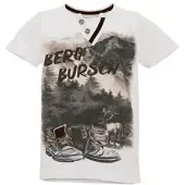 Hangowear T-Shirt FREEMAN KIDS in weiß | Gr.: 110
