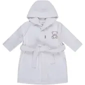 Sterntaler Bademantel BÄR Bo in weiß | Gr.: 104