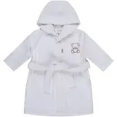 Sterntaler Bademantel BÄR Bo in weiß | Gr.: 116