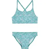 Playshoes UV-Schutz Bikini Geblümt in petrol | Gr.: 98/104