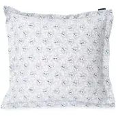 Lexington Kopfkissenbezug Blume in Hellgrau | Blau | Gr.: onesize
