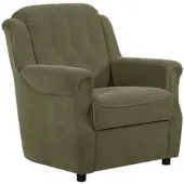 58 aufm Kessel POLSTERSESSEL Kaylyn Flockstoff grün | Gr.: onesize