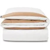 Lexington Bettdeckenbezug Streifen in Weiß | Beige | Gr.: onesize