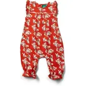 Little green radicals Rüschen-Sommer-Romper in Rot | Gr.: 3-6 MONATE