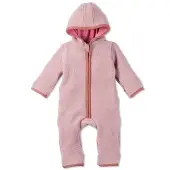 Hofbrucker Wollwalk-Overall in Rosa | Gr.: 86/92