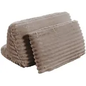 KAWOLA RÜCKENKISSEN WIOLO SOFT Taupe Cord