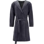 Erwin Müller Unisex-Bademantel Schwanau in anthrazit | Gr.: L