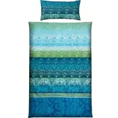 Erwin Müller Mako-Single-Jersey Bettwäsche in blau | Gr.: 200x220 cm (40x80 cm)
