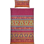 Redbest Seersucker Bettwäsche in bunt | Gr.: 135x200 cm + 40x80 cm