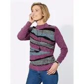 Witt Weiden Pullover in malve-meliert | Gr.: 38