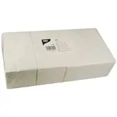 Papstar Servietten 1/8-Falz, 40x40 cm, weiß, 2-lagig | Folie (250 Stück)