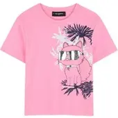 Karl Lagerfeld Kids T-Shirt Z31161 S Rosa Regular Fit