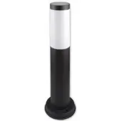 MasterLed E27 Pollerleuchte Edelstahl IP44 45cm, Garten Stehlampe, Leuchtmittel wechselbar