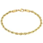 True Rebels Armband aus Edelstahl in gelbgold | Gr.: 21 cm