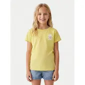 Roxy T-Shirt Lily ERGZT04139 Gelb Regular Fit 116