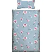 Redbest Single-Jersey Bettwäsche in bleu | Gr.: 155 x 220 + 80 x 80 cm