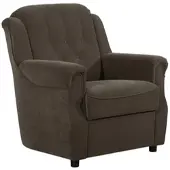 58 aufm Kessel POLSTERSESSEL Kaylyn Flockstoff braun | Gr.: onesize