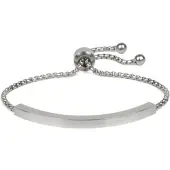 StyleBREAKER Armband in Silber | Gr.: onesize