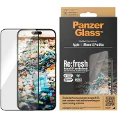 PanzerGlass Ultra-Wide Fit Antibakterieller Displayschutz für das Apple iPhone 15 Pro Max