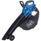 Scheppach Akku Laubbläser Laubsauger 4in1 BC-BLV720-X | 210 km/h | 720 m3/h | Häckselfunktion | 20V IXES | 45L Fangsack | Brushless Motor