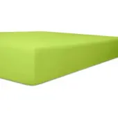 Kneer Spannbetttuch SINGLE-JERSEY Q60 in limone | Gr.: 180x200 cm