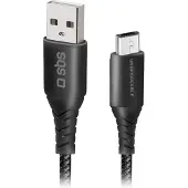 SBS Aramid-Faser-USB-Kabel – Micro USB