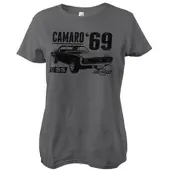 Camaro Shirt "Ss 1969 Girly Tee" in Grau | Gr.: L