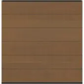 Traumgarten SYSTEM Platinum XL Zaunset Teak Braun