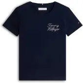 Tommy Hilfiger T-Shirt KG0KG09454 Dunkelblau Regular Fit