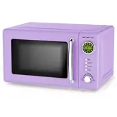 Emerio Mikrowelle Retro Design MW-112141.4 Lila / Purple / Violett