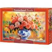 Castorland Puzzle Sommerrosen 1500 Teile Puzzle Erwachsene