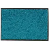 Astra Fußmatte Innen DIAMANT in Türkis | Gr.: 80 x 120 cm