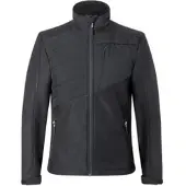 Kübler Hybrid Softshell Jacke schwarz S