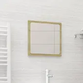 vidaXL Eleganten-Stil Badspiegel Sonoma-Eiche 40x1,5x37 cm Holzwerkstoff DE8102167