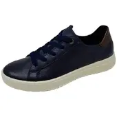 Ara Sportlicher Schnürschuh in blau | Gr.: 38
