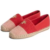Tommy Hilfiger Espadrilles Script Crochet Espadrille FW0FW09502 Rot