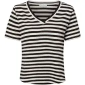Marie Lund T-Shirt in weiß schoko - 0004 | Gr.: XL