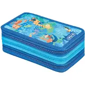 Herlitz TriCase 31 tlg. Jungle Safari, 31 Stück(e), Blau, Mehrfarbig, Polyester, Polyvinylchlorid (PVC), 190 mm, 70 mm, 115 mm