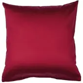 Traumschloss Mako-Satin Kissenbezug in bordeaux | Gr.: 40x80 cm