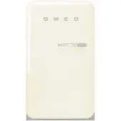 Smeg FAB10LCR5 Freistehendes KÃ1/4hlgerät mit Gefrierfach, 105 l Nutzinhalt KÃ1/4hlteil, 17 l Nutzinhalt Gefrierteil, 54,5 cm Breite, , 142 kWh/Jahr, 4 Sterne, 37 dB Geräuschemissionen