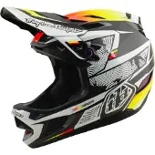 Troy Lee Designs D4 Carbon MIPS Lined Up Downhill Helm
