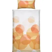 Erwin Müller Seersucker Bettwäsche in gelb-apricot | Gr.: 135x200 cm + 40x80 cm