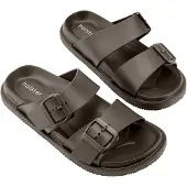 Original Brands HOLSTER Holster Soleseeker Damen-Sandalen aus veganem Material CHOCOLATE 44