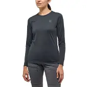 Haglöfs Trekk Tech LS Tee Women true black (2C5) M