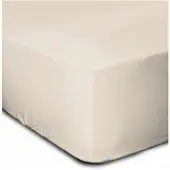 Lovely Home Beige Spannbettlaken 140 x 190 cm