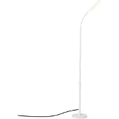Vasagle Leselampe mit Fernbedienung, höhenverstellbare Stehleuchte, Schwanenhals, Timer, für Wohnzimmer, weiß