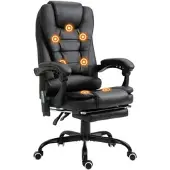 Vinsetto Massagestuhl-67B x 79T x 111-121H cm-Schwarz | Gr.: onesize